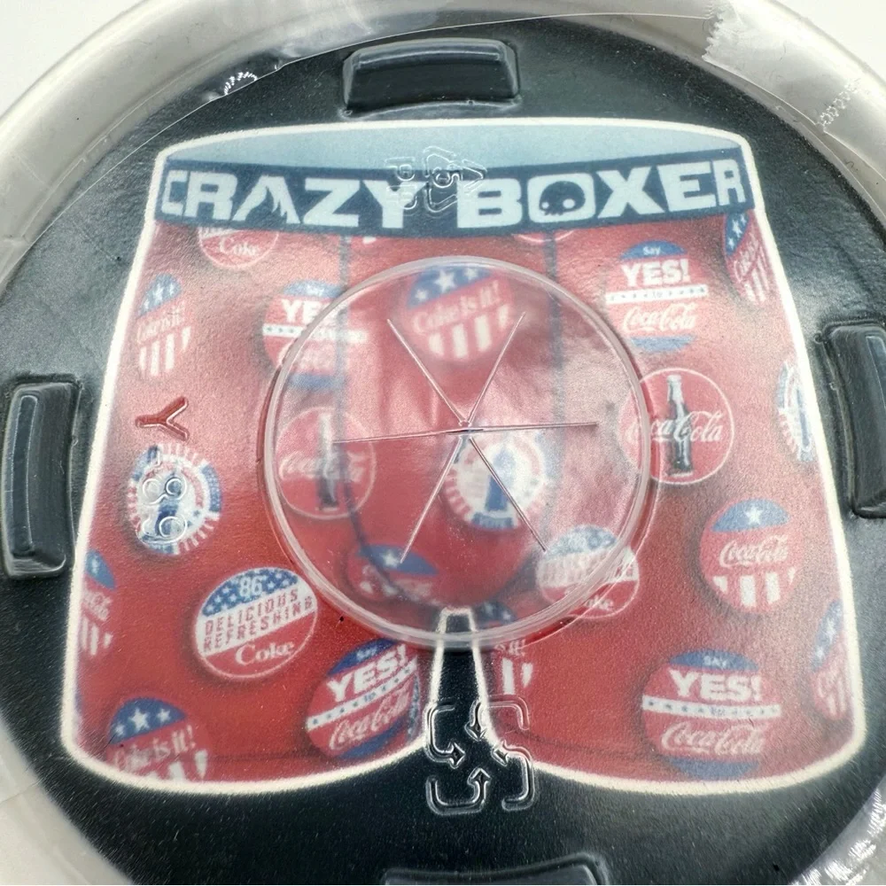 Coca-Cola Crazy Boxer Briefs Mens Medium Underwear Novelty Gift